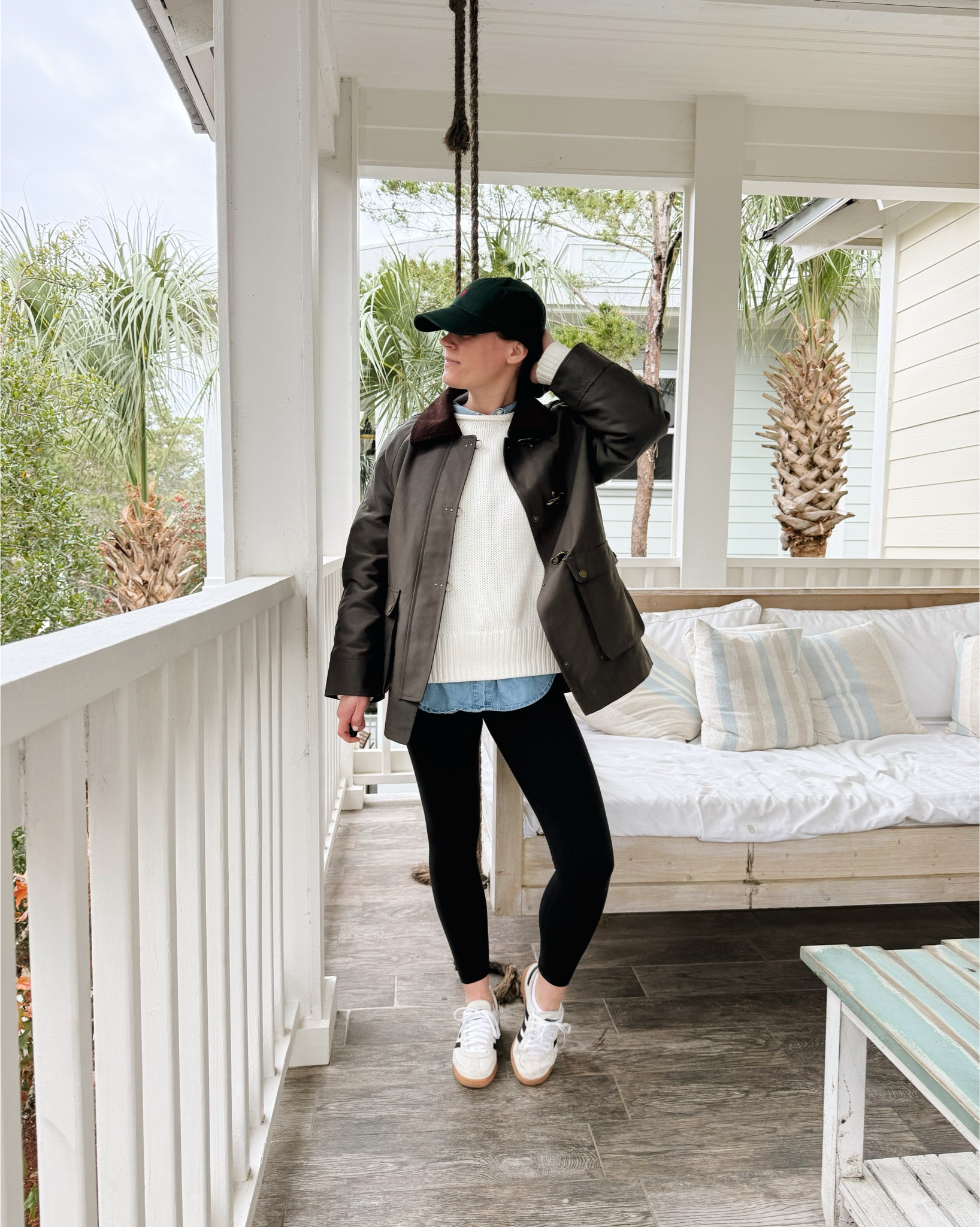 Sweater size small
Top size small
Jacket size small
Leggings size smalll

#LTKgrwm #LTKootd #LTKdayinmylife