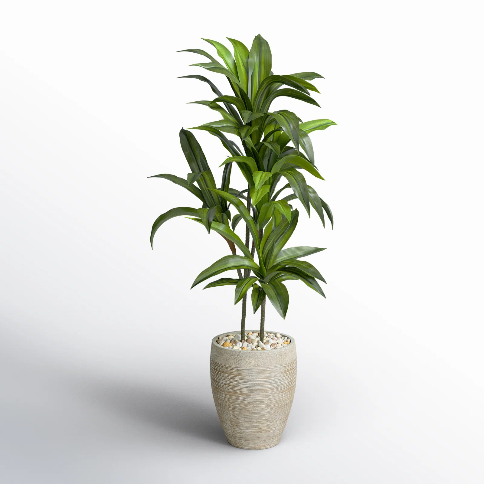 Silvie 48'' Faux Foliage Plant in Ceramic Planter | Wayfair North America