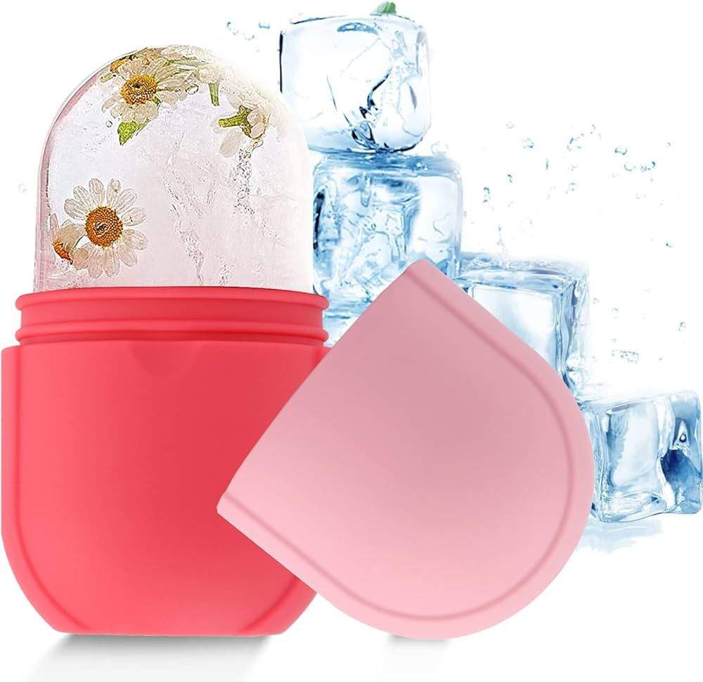 Ice Facial Roller,Face Ice Roller for Women,Facial Ice Roller Massager Silicone Face Ice Mold for... | Amazon (CA)