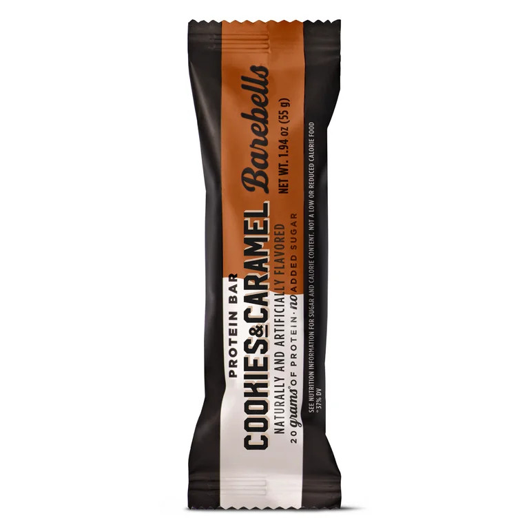 Barebells Protein Bars with 20g High Protein, 1.9oz Bars, Cookies & Caramel - 4 Count | Walmart (US)