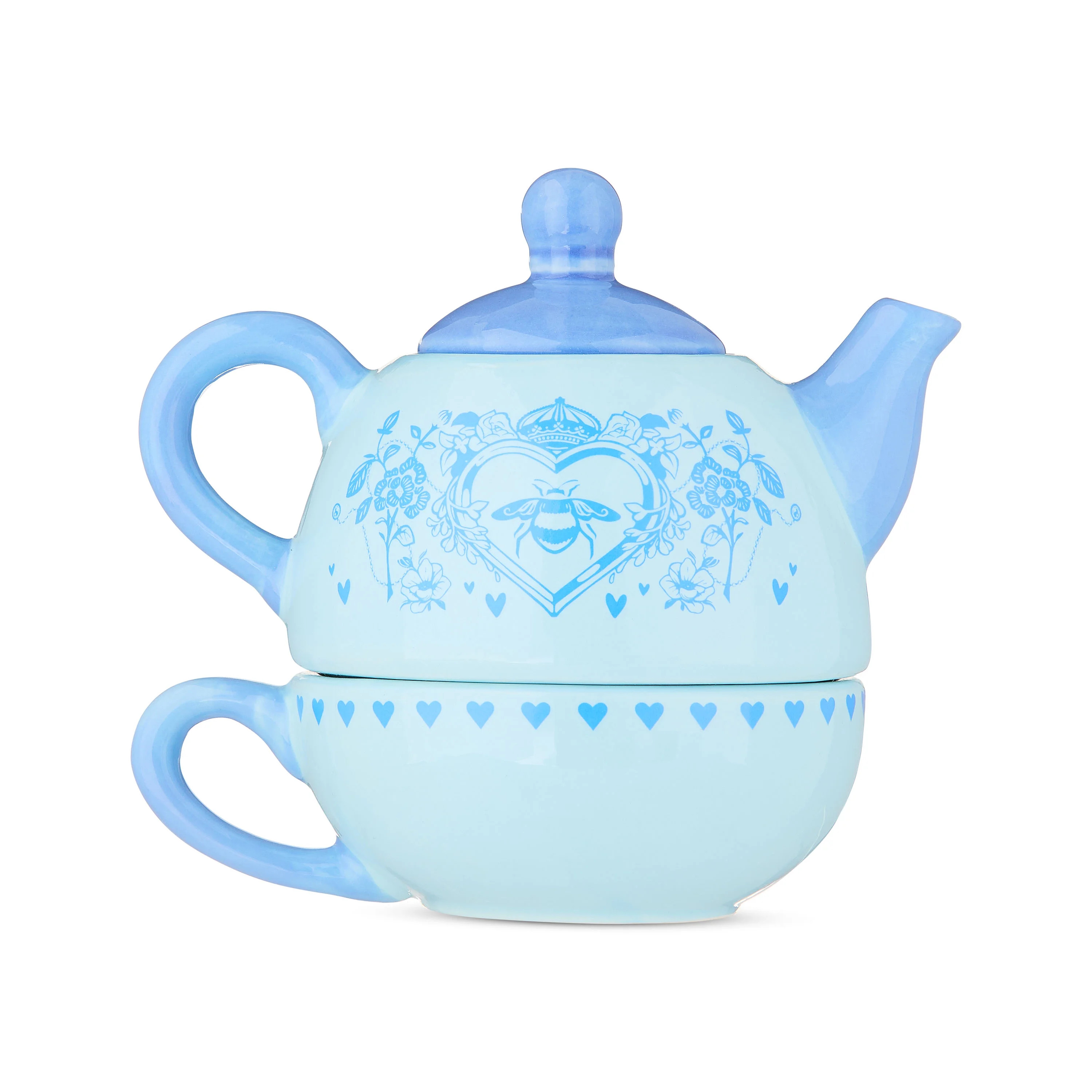 Bridgerton Blue Teapot Set | Walmart (US)