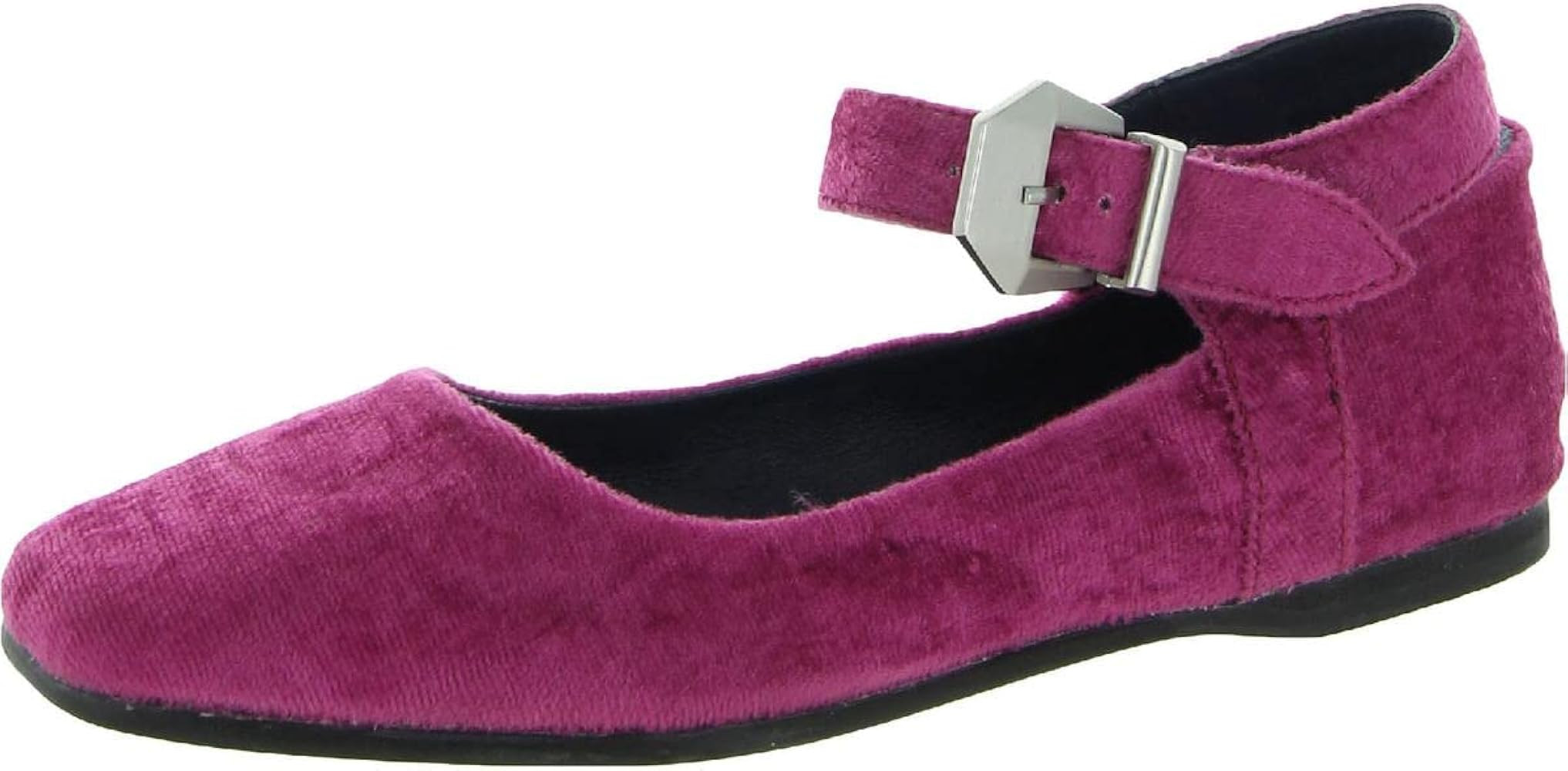 Free People Velvet Mystic Women's Ankle Wrap Mary Jane Flats | Amazon (US)