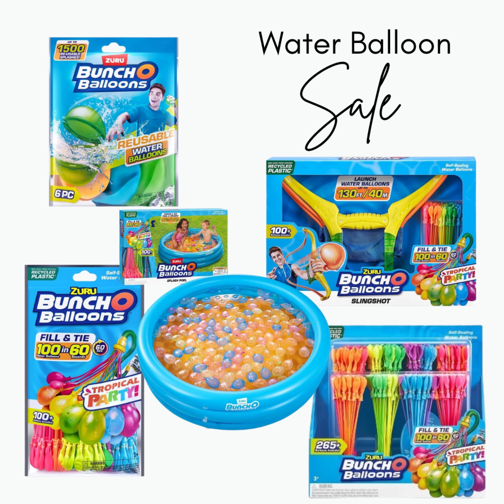 These are the best water balloons and they’re on sale!! So easy to fill, no tying! 
#waterballoons #waterplay #kidstoys #pooltoys #summeractivities 

#LTKSwim #LTKSeasonal #LTKKids