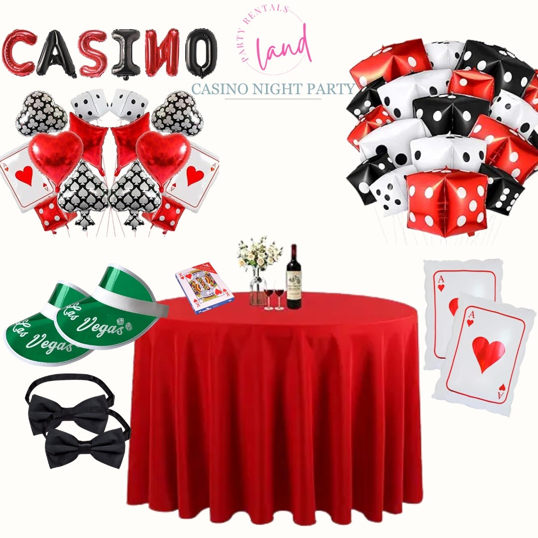 Casino Night Party 

Party Essentials Vegas Party  Balloon Design  Birthday Party  Balloon Arch  LandPartyRentals 

#LTKStyleTip #LTKFindsUnder100 #LTKParties