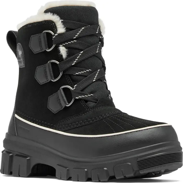 Tivoli V Faux Fur Lined Waterproof Boot (Women) | Nordstrom