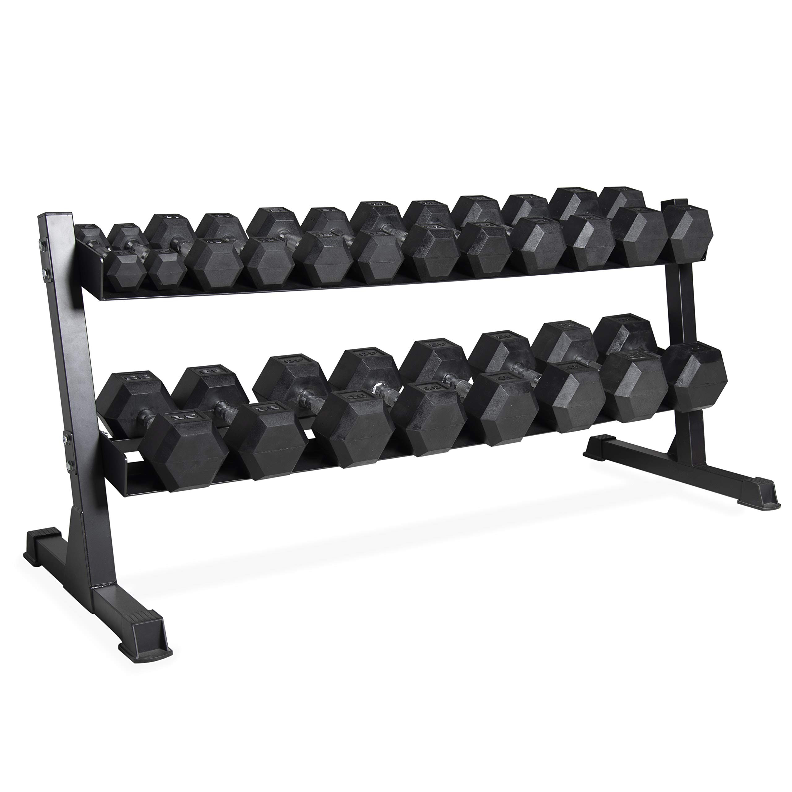 CAP Barbell Dumbbell Set with Rack | Multiple Options 280 lb, 550 lb & 1200 lb | Amazon (US)