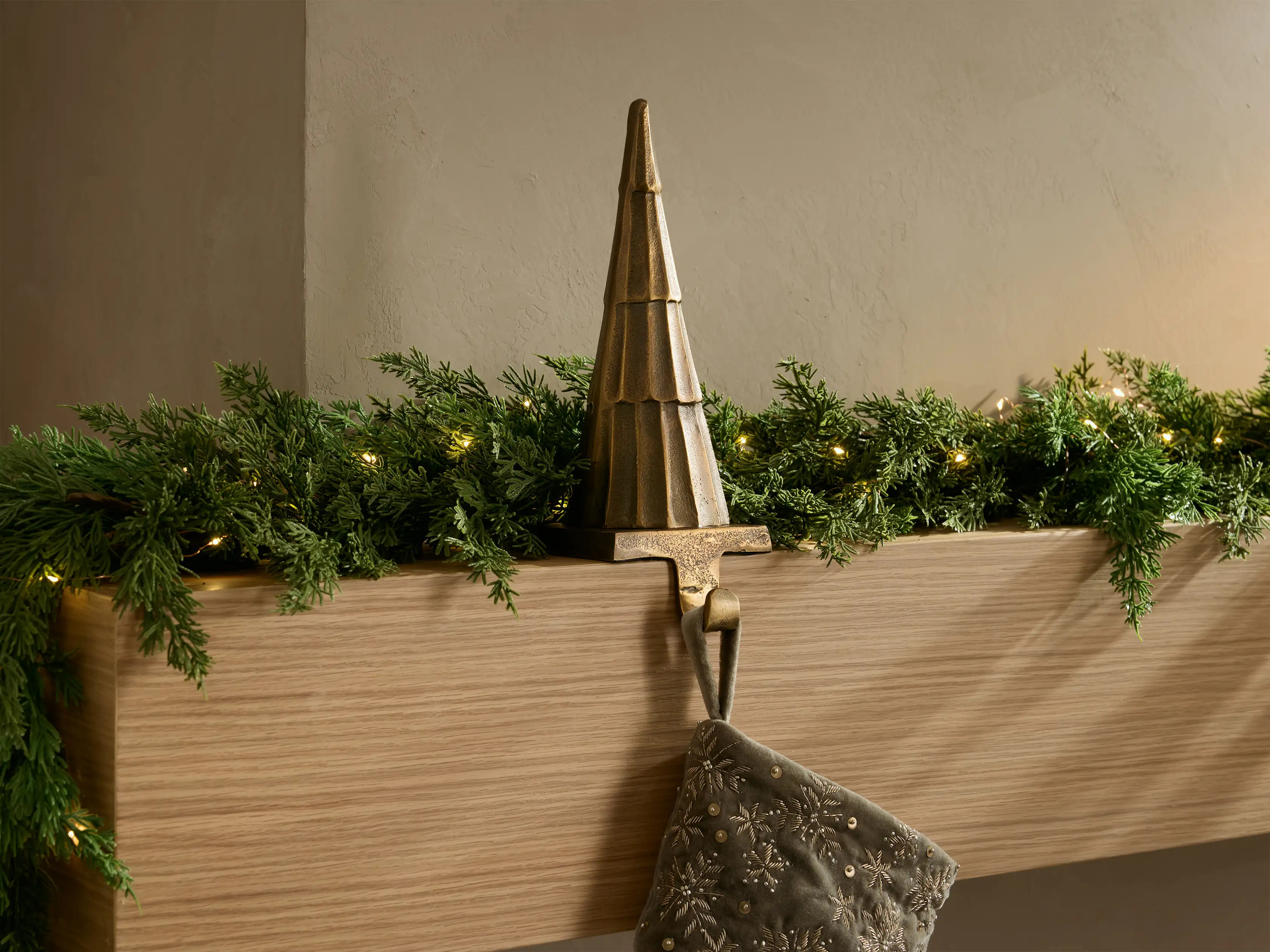 Winter Tree Stocking Holder | Arhaus