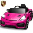 Porsche 718 12V Powered Ride on Toys, Kids Ride on Cars Sports Car with Remote Control, 4 Wheel S... | Walmart (US)