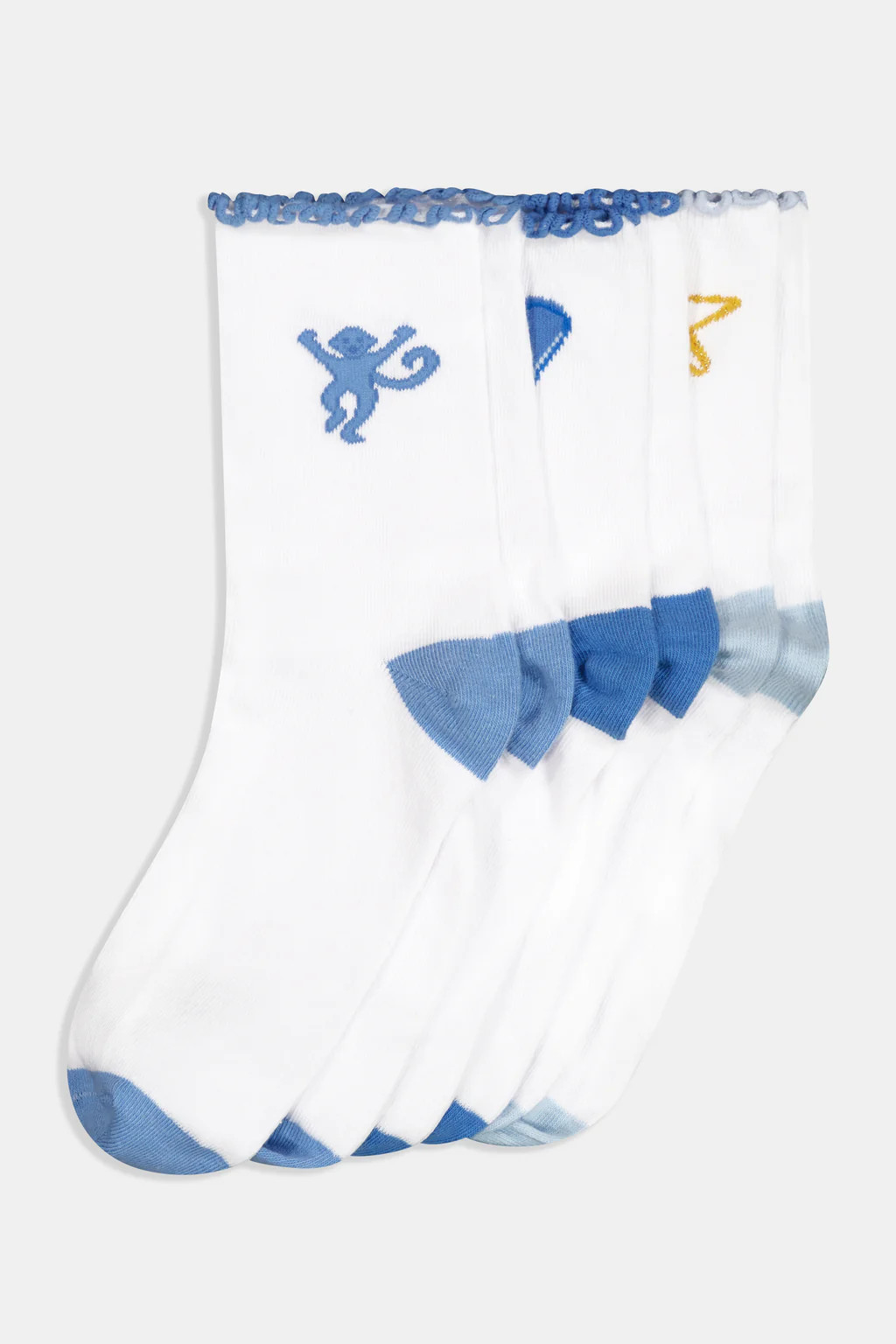 Starlight Ruffle Socks Set Of 3 | Roller Rabbit