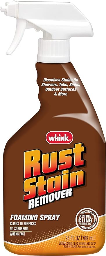 Rust-Oleum Whink Rust Stain Remover | Heavy-Duty Iron Stain Remover Foaming Spray with Excellent ... | Amazon (US)