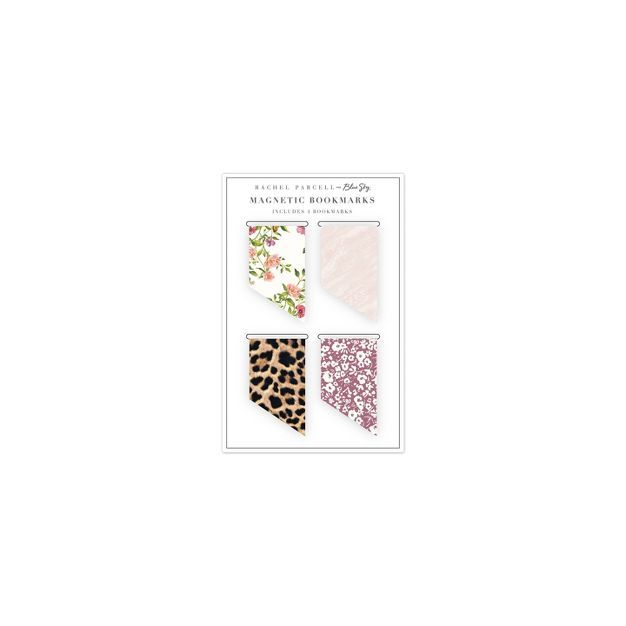 4pk Magnetic Bookmarks - Rachel Parcell | Target