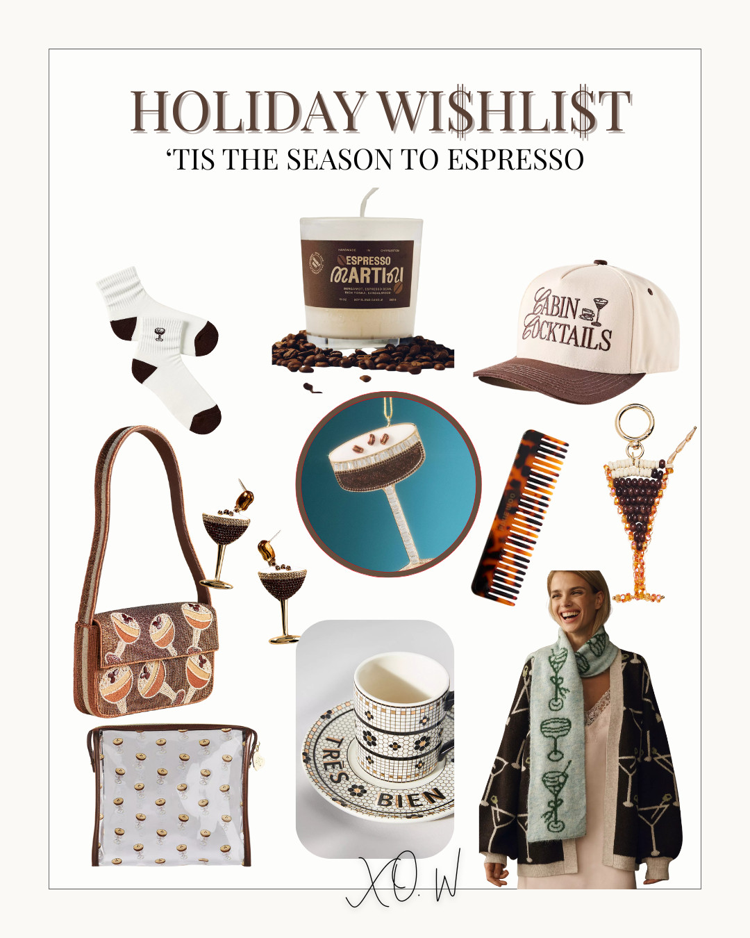 Espresso Martini Gift Guide ☕✨

Espresso lover gifts, bar cart accessories, beaded espresso earrings & cozy kitchen finds.
Gifts under $50 • cocktail gifts • trending holiday ideas
#giftguide #espressomartini #holidaywishlist #cozygifts 

 #LTKCyberWeek #LTKGiftGuide #LTKHoliday