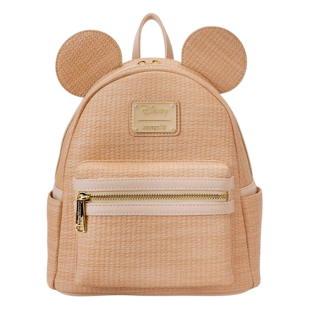 Loungefly DISNEY MICKEY STRAW COSPLAY MINI BACKPACK | Amazon (US)