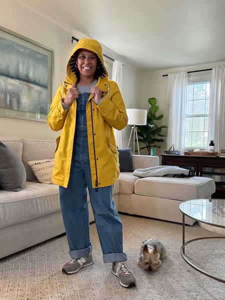 ☔️rainy day attire 
Long sleeve tee @maresthebrand 
Overalls @alexmillnyc tts 
Sneakers 574 @jcrew @newbalance tts
Long sleeve tee @mareathebrand
Rain jacket old from @joules linking similar. 

#LTKshoecrush #LTKfindsunder100 #LTKstyletip