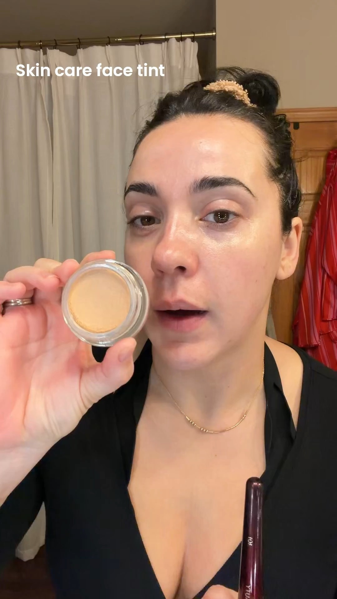 Skin tint that’s very sheer and glowy but not oily! My shade: light medium warm. 

#LTKselfcare #LTKgrwm #LTKBeauty