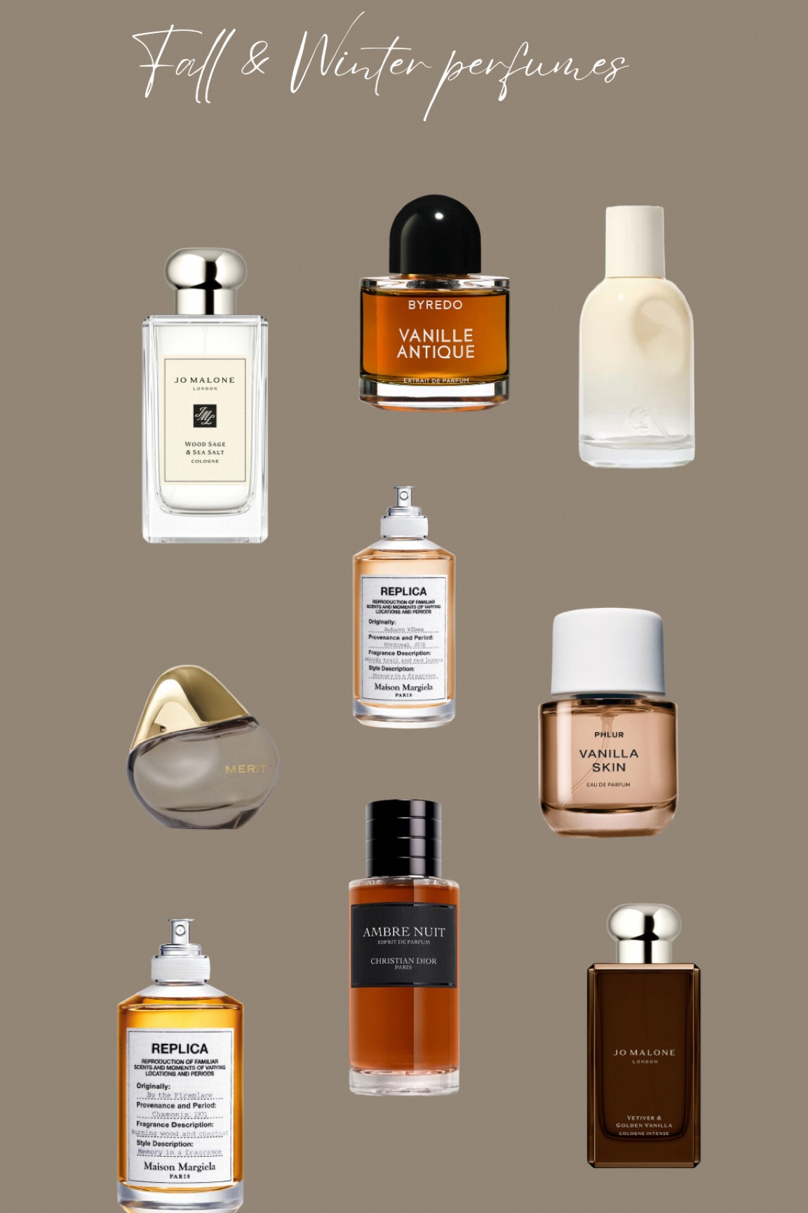 Fall & winter perfumes 🍂🤎

#LTKSeasonal #LTKHoliday #LTKGiftGuide