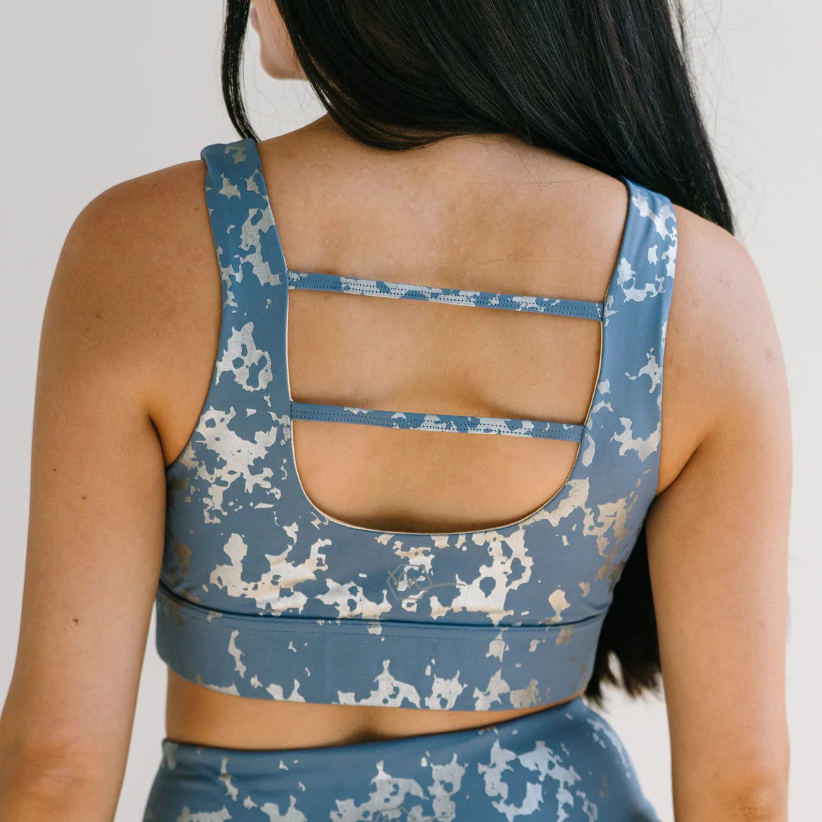 Fierce Sports Bra - Silver Foil | MT SPORT | Maven Thread