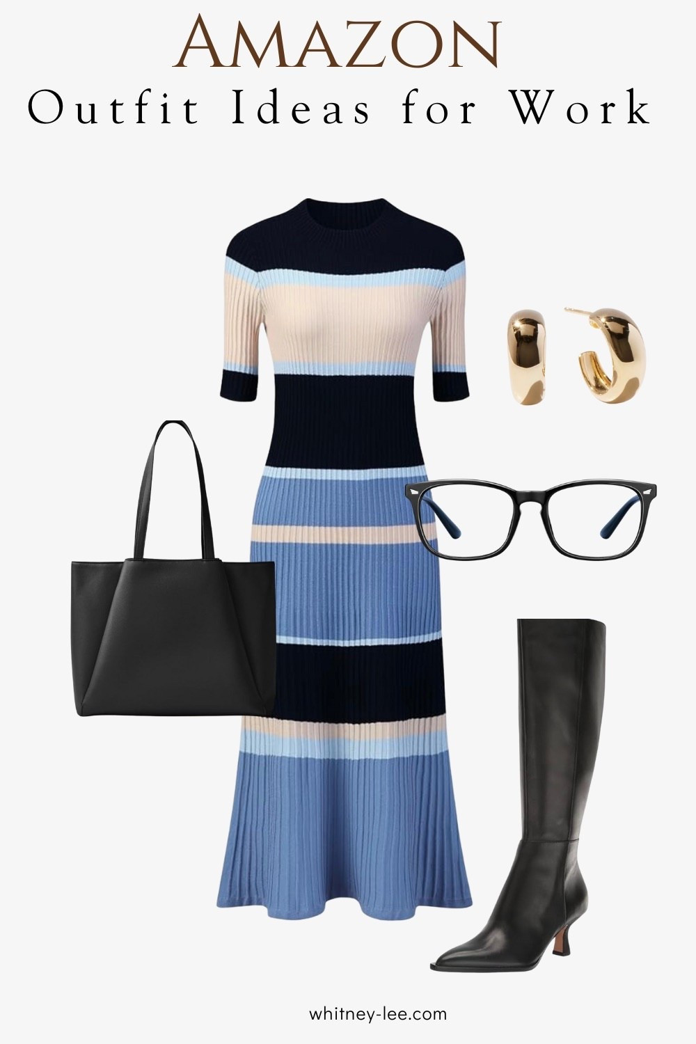 Just ordered this knit midi dress from Amazon and I’m obsessed! This will be such a pretty transitional office outfit going into spring!! 

Amazon outfit, workwear, midi dress, office outfits 

#LTKootd #LTKFindsUnder50 #LTKWorkwear