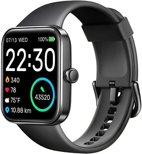 SKG Smart Watch, Fitness Tracker with 5ATM Swimming Waterproof, Health Monitor for Heart Rate, Bl... | Amazon (US)