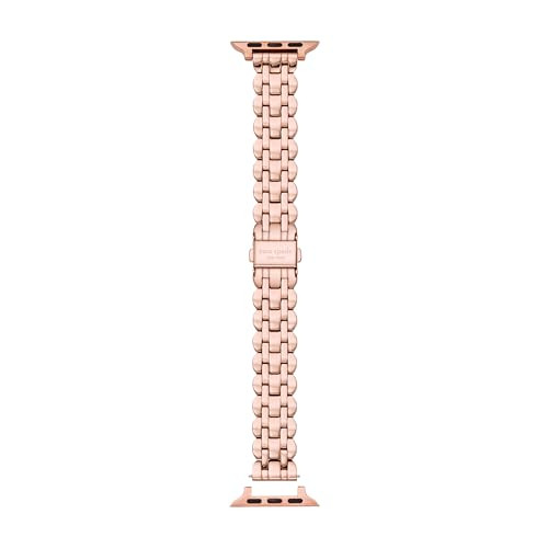 kate spade new york stainless steel band for 38/40/41mm apple watch series 1-6, color: rose gold | Amazon (US)