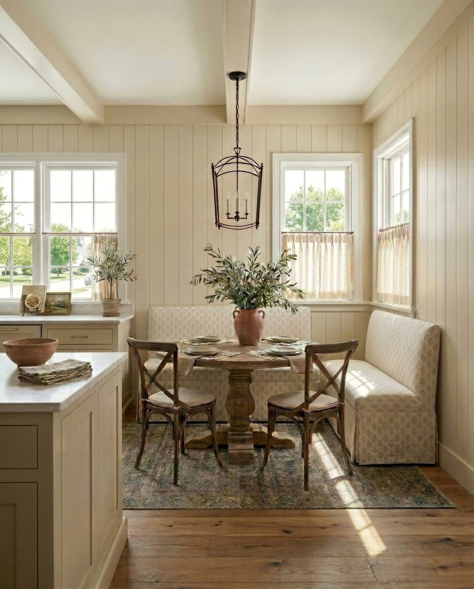 A little corner made for slow mornings, shared meals, and the kind of conversations that linger long after the plates are cleared. Soft light, layered textures, and a seat that always feels inviting—this is where everyday moments turn into something special.


#diningnook #cozycorners #homesweethome #collectedhome #elevatedeveryday 

 #LTKHome