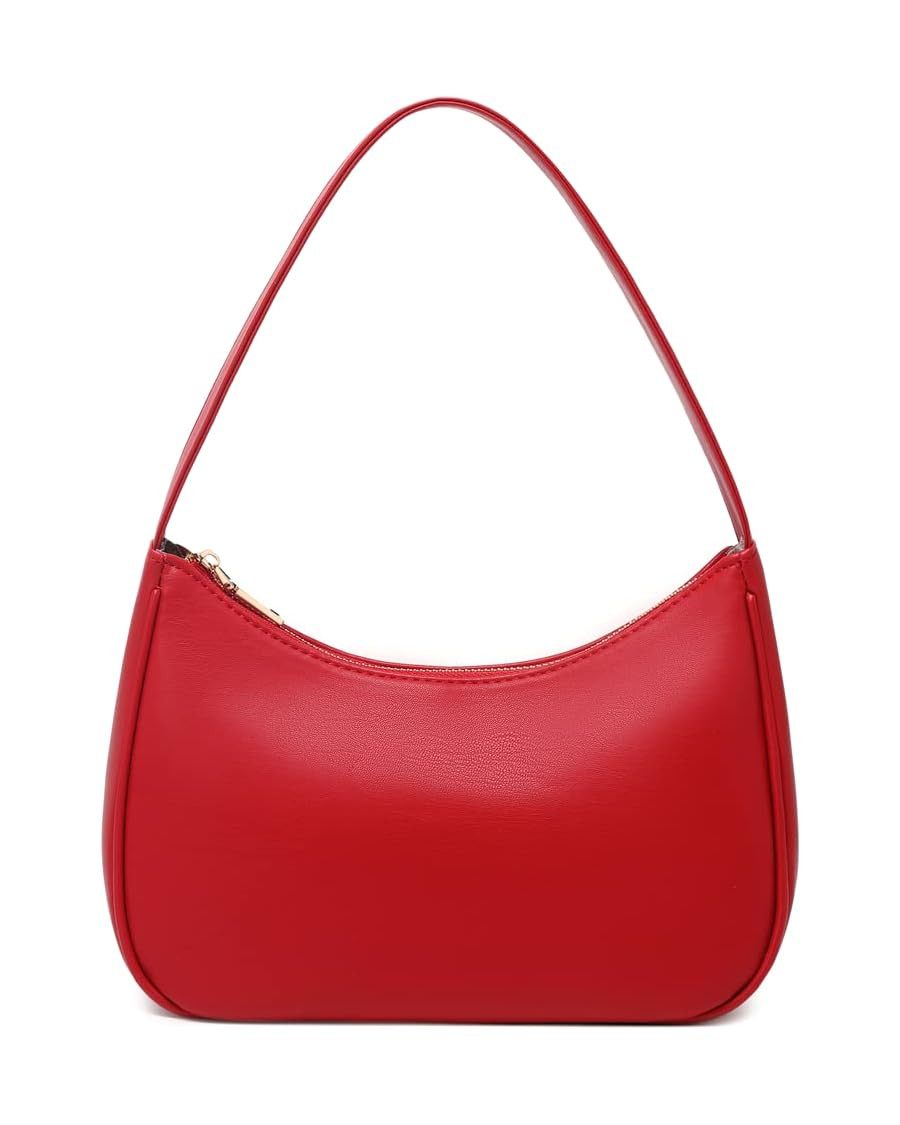 CYHTWSDJ Shoulder Bags for Women, Cute Hobo Tote Handbag Mini Clutch Purse with Zipper Closure | Amazon (US)