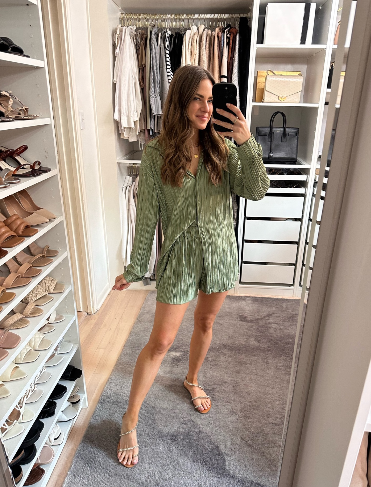 Green matching set for summer! I love the color & detail. I’m wearing a size S & this set comes in so many other colors as well as a pants version. Amazon find, Amazon finds, Amazon fashion, Amazon style, casual outfit, casual style, loungewear, white sneakers, spring outfit fall outfits, travel outfit, neutral outfits, spring style, spring trends, Amazon