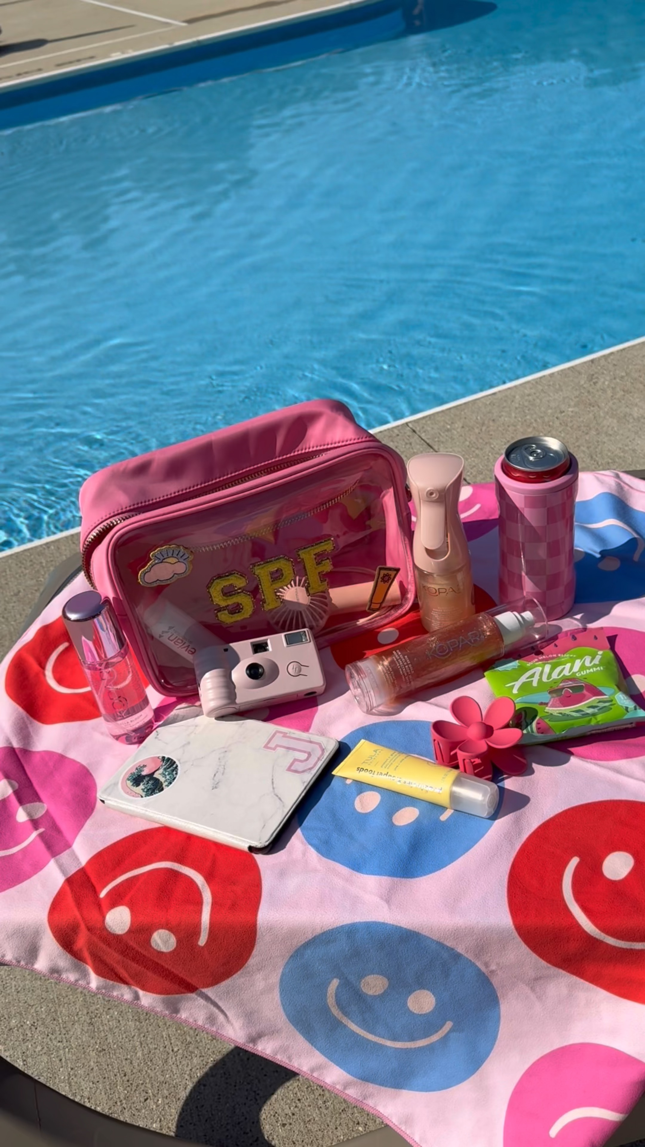 Pool day must haves for summer

Save at Tula with code; HEYITSJENNA

Kopari viral sunscreen and skincare discount code: 15JENNA

Save in katydid quick dry towels with code JENNA15