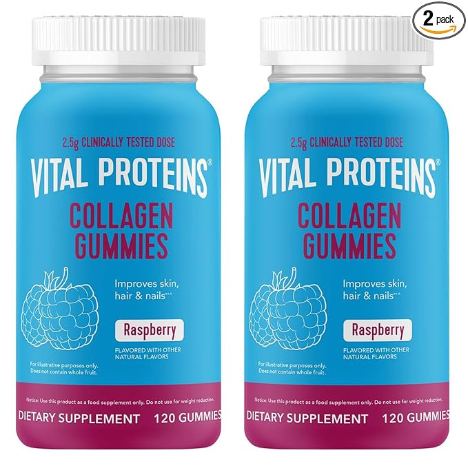 Vital Proteins Collagen Gummies, 2.5g of Clinically-Tested Collagen for Hair, Skin, Nails & Wrink... | Amazon (US)