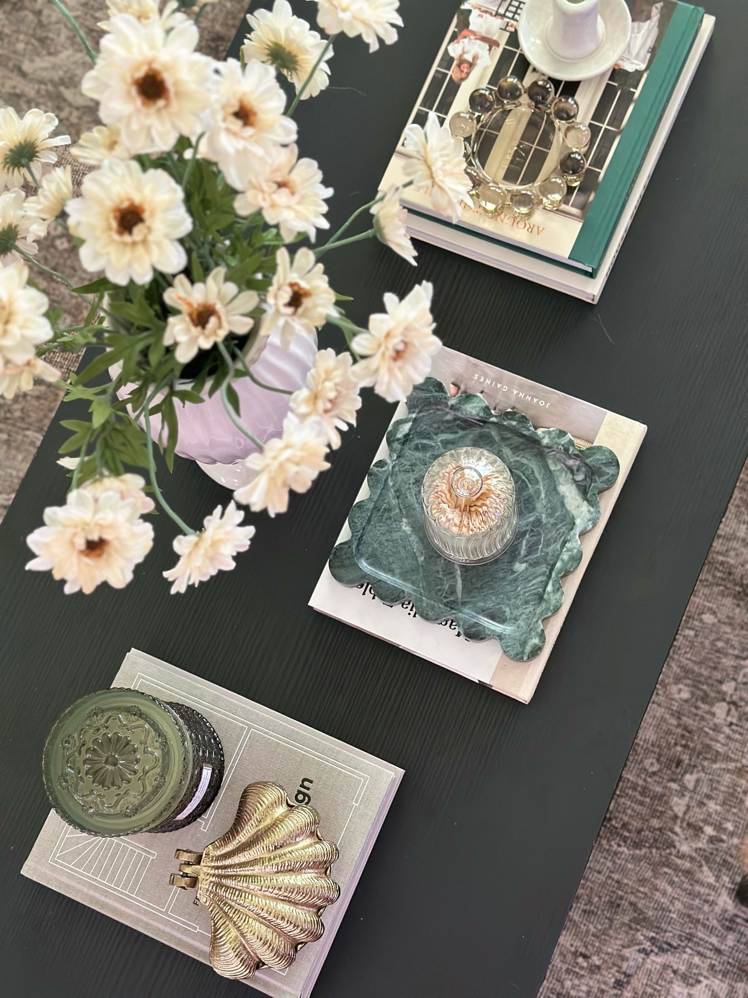 Coffee table decor with some of my newest pieces! 🖤🫶🏼😊

#LTKHome #LTKSeasonal #LTKSaleAlert