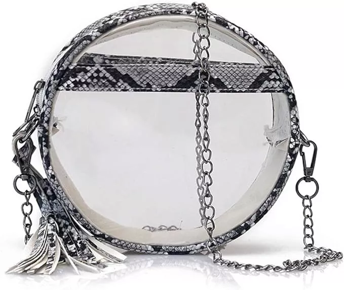 ROX Crossbody Clear Bag, Stadium Approved Bag Upcycled LV – The