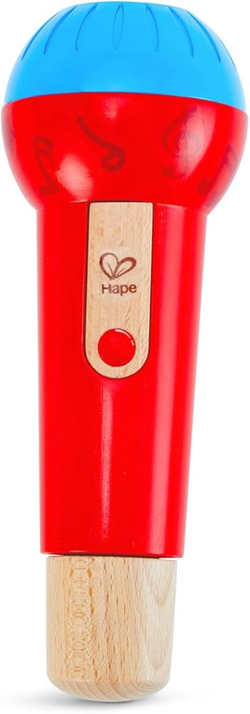 Hape Mighty Echo Microphone | Battery-Free Voice Amplifying Microphone Toy for Kids 1 Year & Up, ... | Amazon (US)