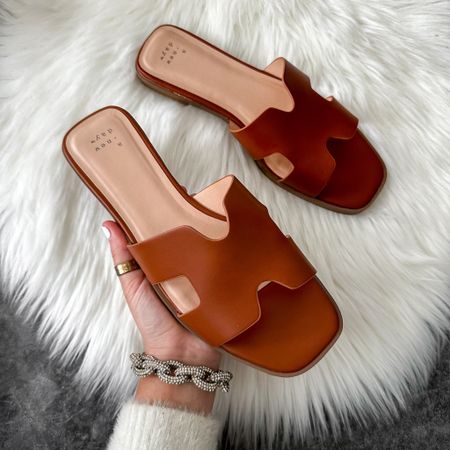 Women's Nina Slide Sandals - A New Day™
