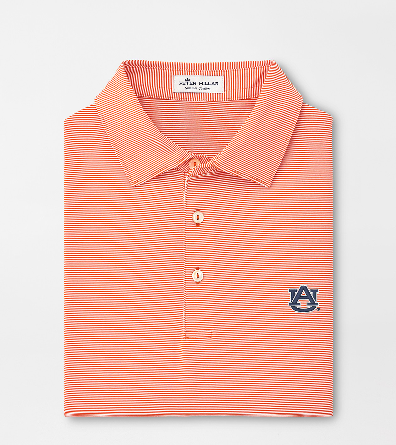 Auburn Jubilee Stripe Performance Polo | Peter Millar