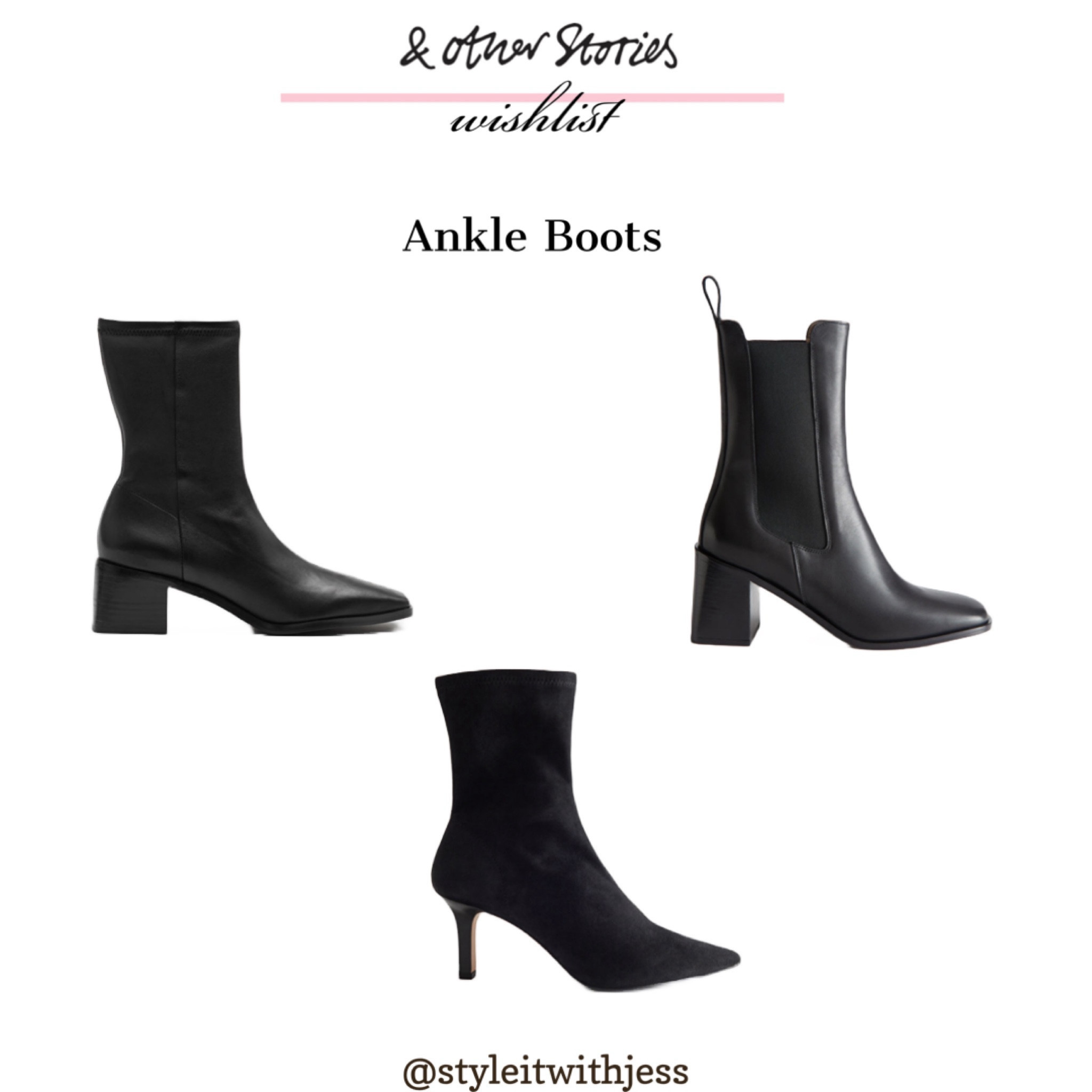 & other stories: Ankle Boots 🖤✨

#LTKover40 #LTKshoecrush #LTKstyletip