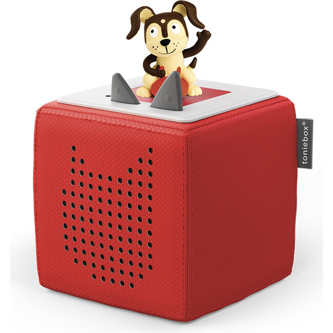 Playtime Puppy Toniebox Starter Set, Red | Maisonette