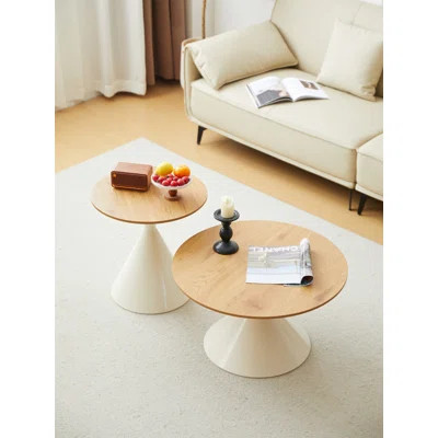 ROUND COFFEE TABLE WOOD | Wayfair North America