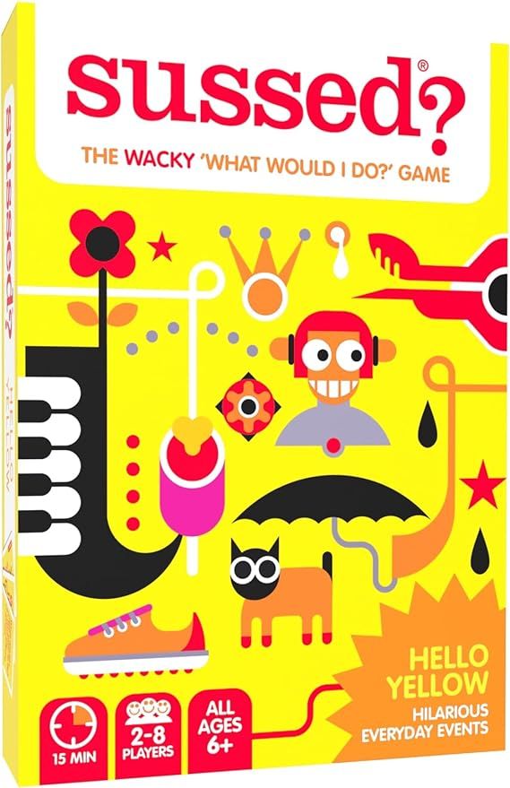 SUSSED The Wacky 'What Would I Do?' Card Game - for Kids & Families Who Love Social Board Games -... | Amazon (US)