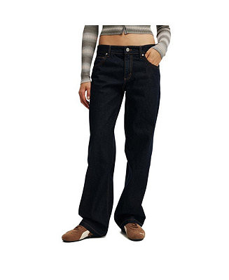 Women's Low Rise Straight Jean | Macy's