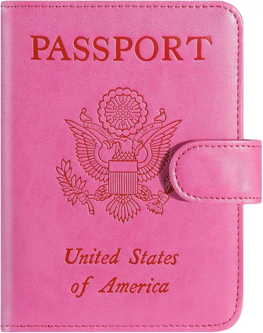 Women's RFID Blocking Passport Holder Cover