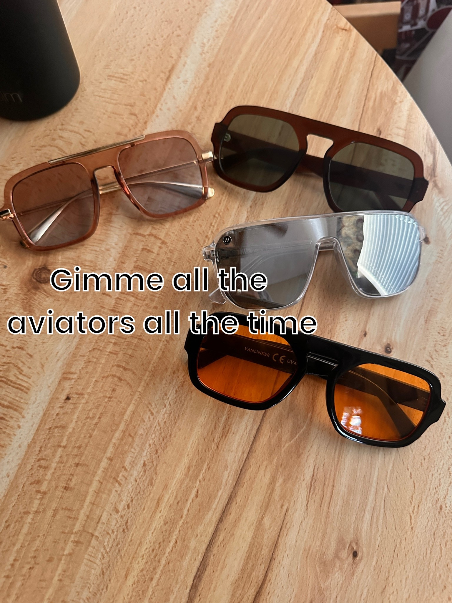 I love the squared aviators for the summer.

#LTKActive
