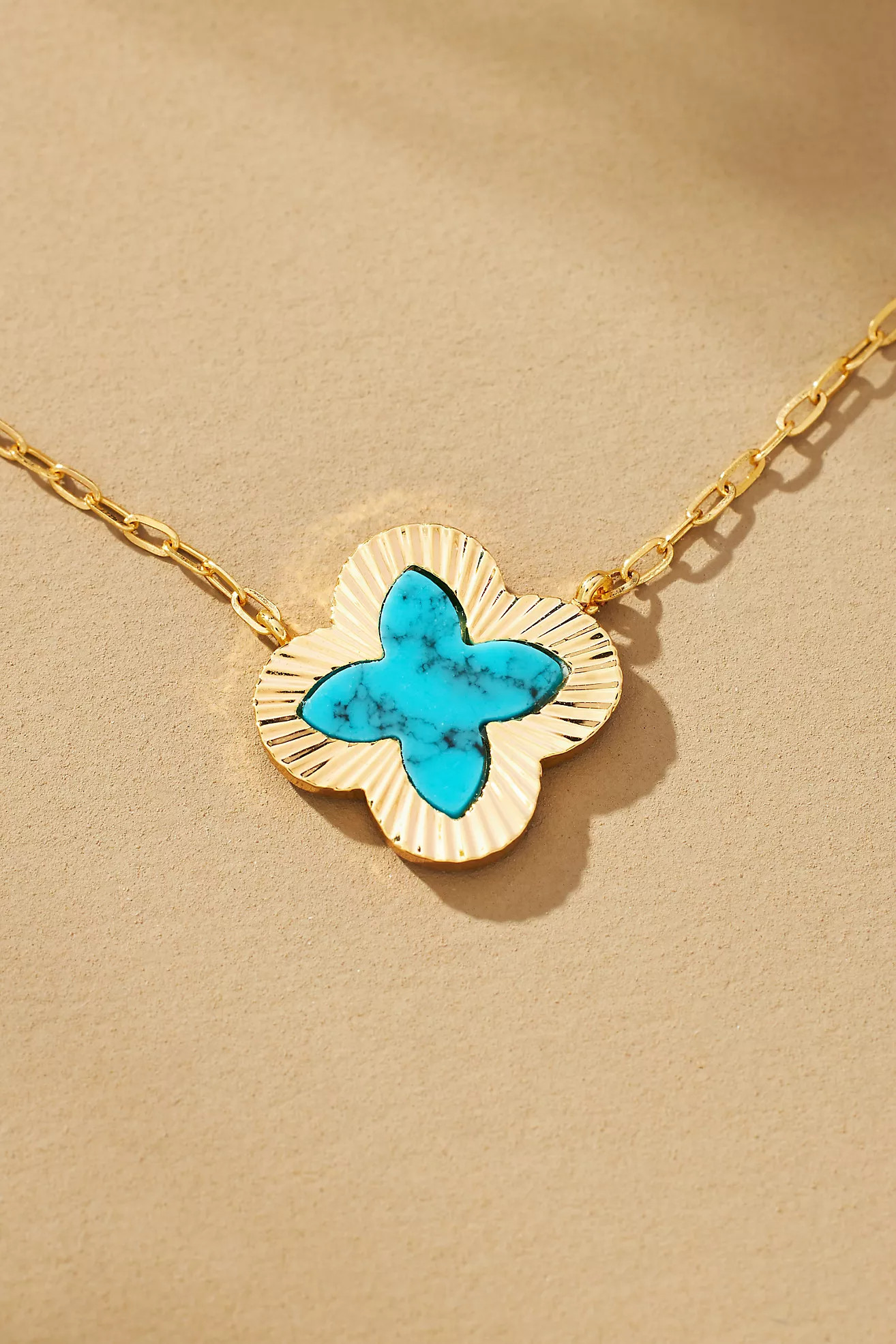 Small Clover Charm Necklace | Anthropologie (US)