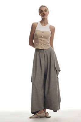 Porridge Corset Twofer Tank | Anthropologie (US)