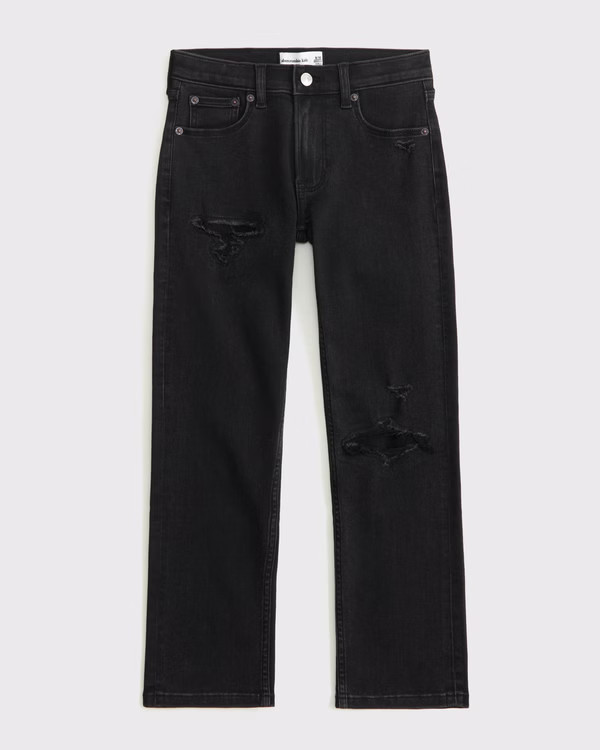 boys straight jeans | boys bottoms | Abercrombie.com | Abercrombie & Fitch (US)