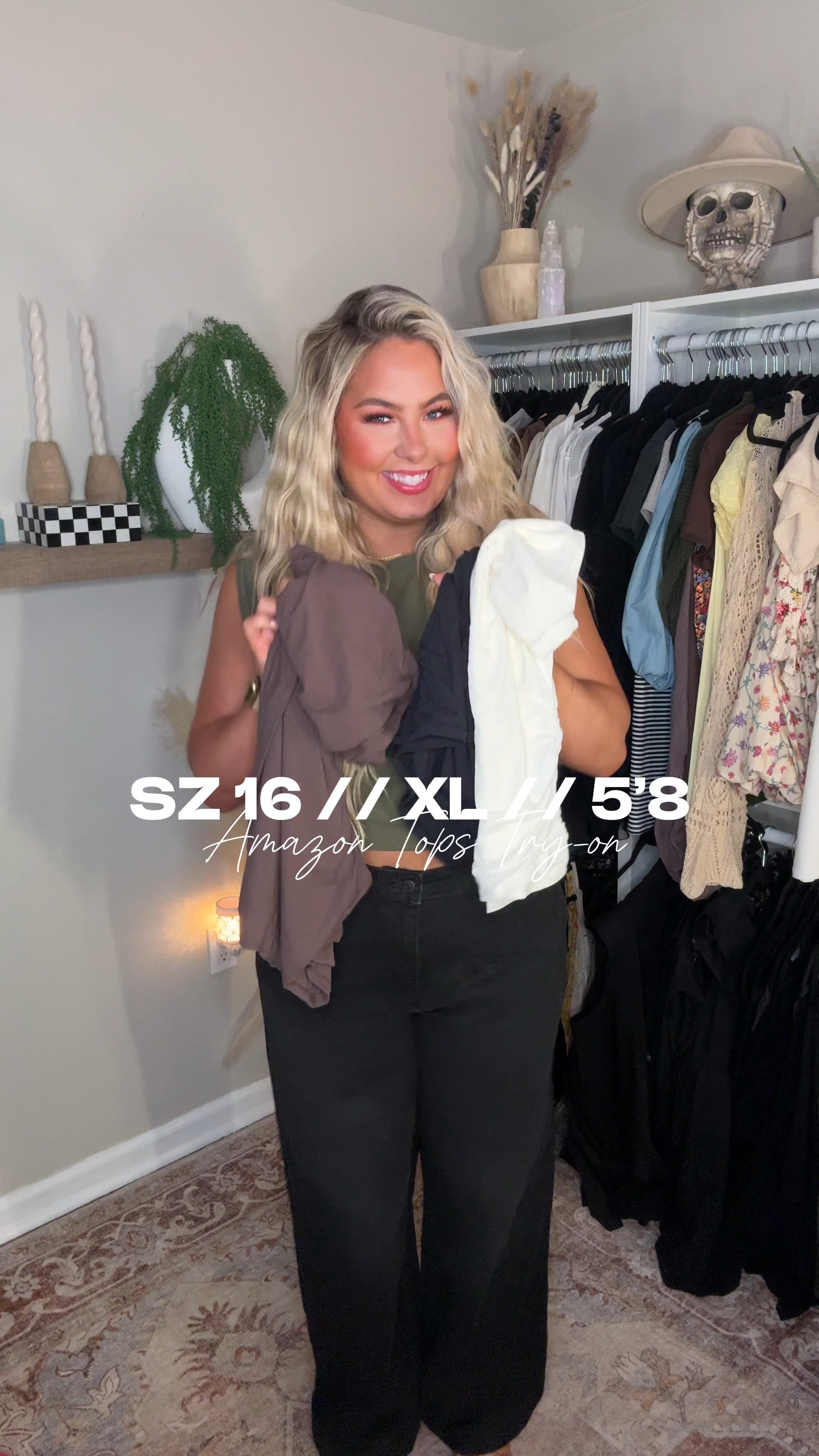 Wearing a L in both!!

Super stretchy, no bra needed!!!
Jeans are target baggy style (older) linked similiar!!!
#amazon #skimsdupe #skimsinspired #amazonfashion

#LTKVideo #LTKMidsize #LTKSaleAlert