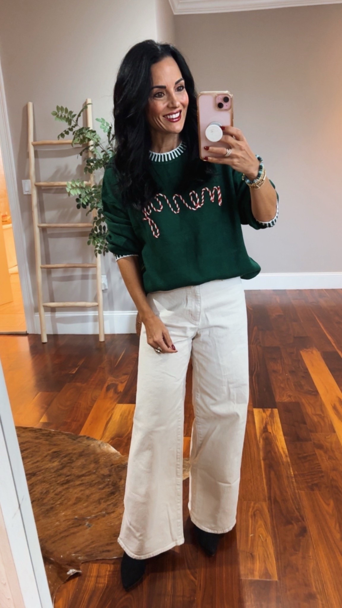 Amazon holiday sweater
Straight leg, target jeans 


#LTKFindsUnder50 #LTKOver40 #LTKHoliday