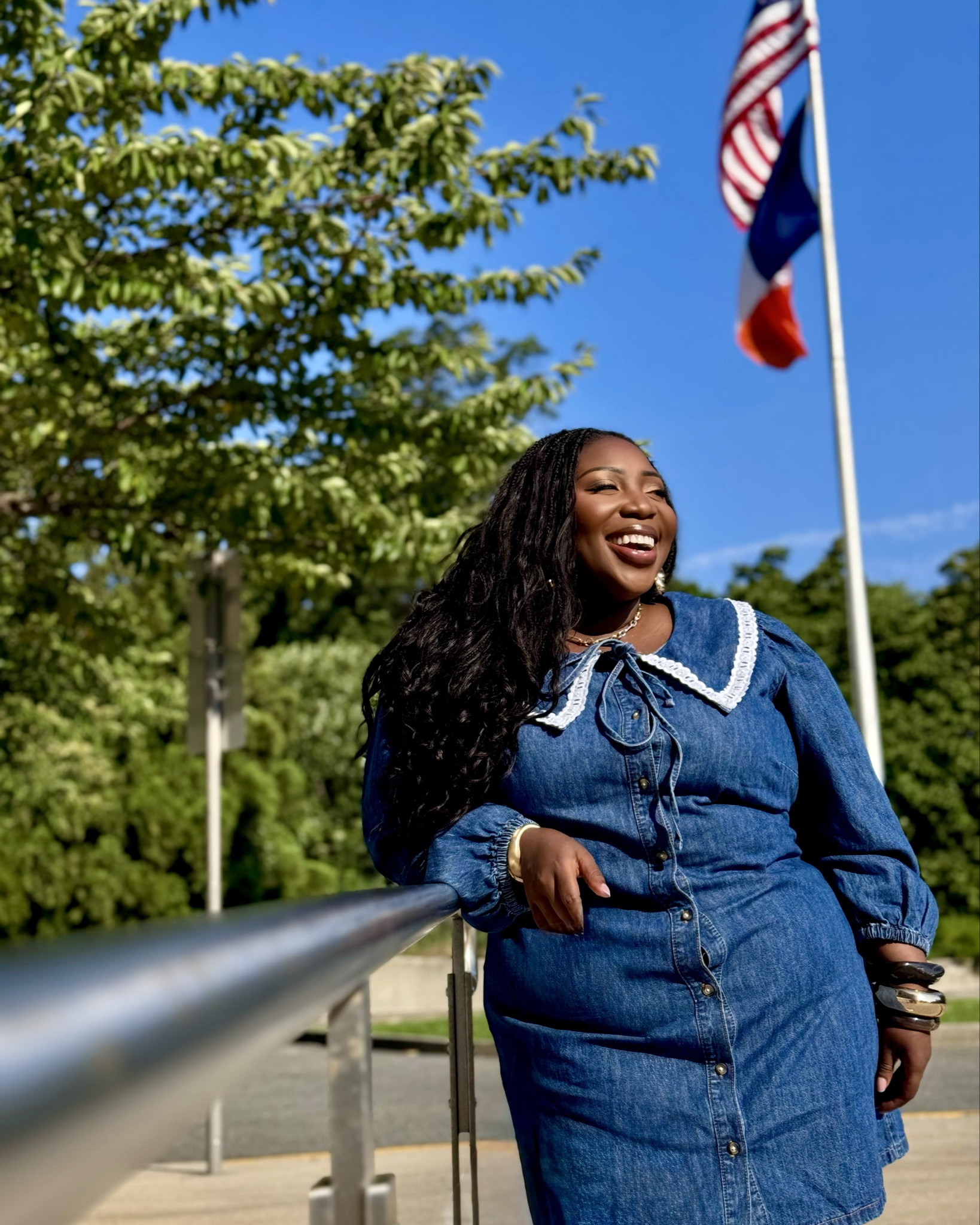 A denim dress needs to be a staple in everyone’s fall wardrobe 🍂 Not just because it’s versatile, but because it’s a reminder to step into the season with confidence. Pairing it with my favorite Torrid boots gave me that balance of cozy + bold—exactly how I want to feel this fall.

I’ve learned that style is more than clothes; it’s how you affirm yourself daily. Healing has taught me to choose looks that make me feel powerful, feminine, and free. And sis, when you feel good, you walk different. ✨

Linked this full look on my LTK so you can shop it too 💕 #LTKfashion

#LTKPlusSize