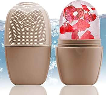 XHJRI Ice Face Roller Massager,Ice Cube Roller for Face, Eyes and Neck Naturally Conditioning and... | Amazon (US)