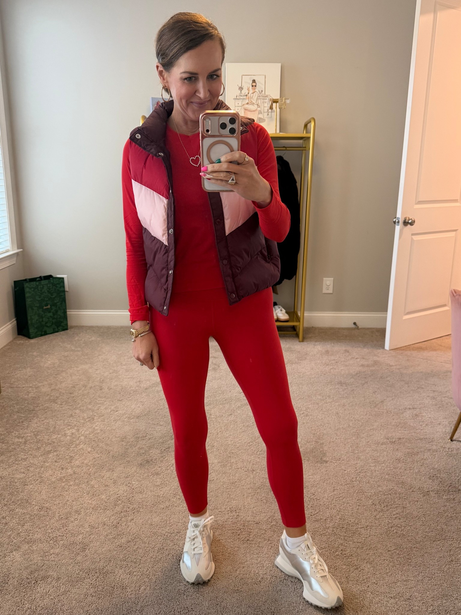 Red set
Amazon leggings
Amazon set
New balance sneakers
Size small in everything 

#LTKFindsUnder50 #LTKOver40 #LTKSaleAlert