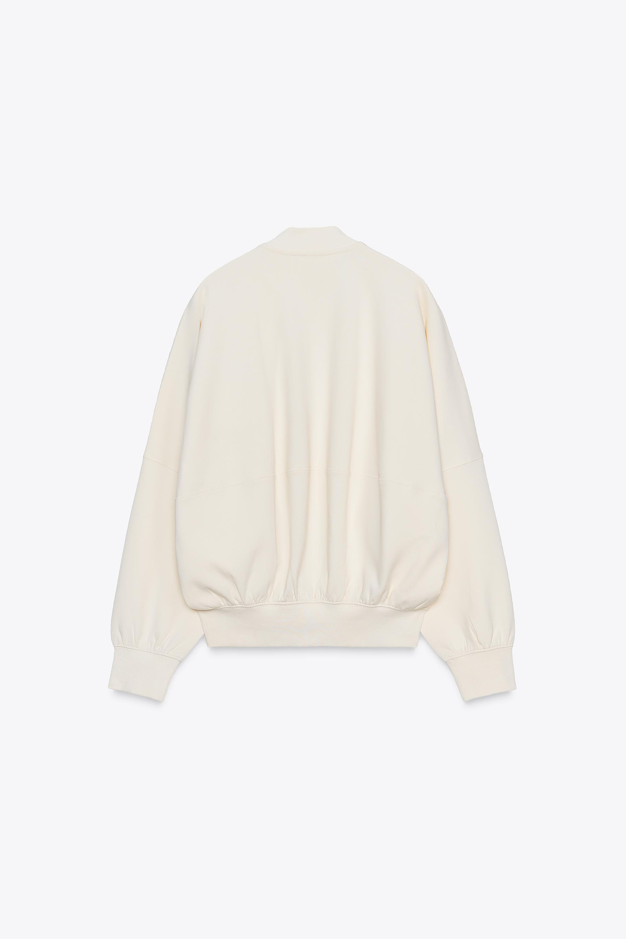INTERLOCK BOMBER JACKET | Zara US